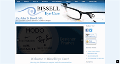 Desktop Screenshot of bisselleyecare.com